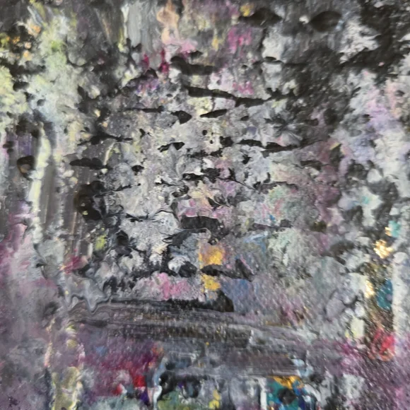 HANDCRAFTED Abstract Painting HANDPAINTED & HANDMADE Wall Art Decor 24x30